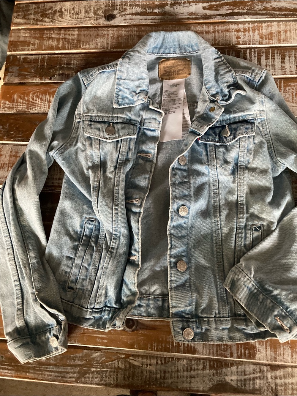 Levi's Light Blue Denim Jean Jacket for Kids